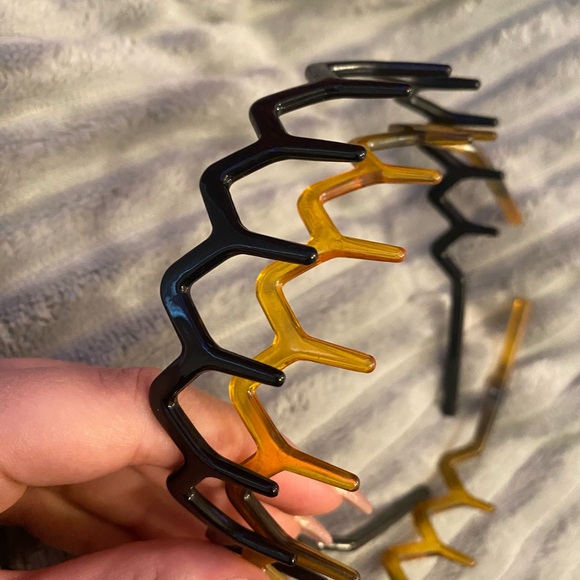 Stylish Black and Brown Headbands - Picture 2 of 2